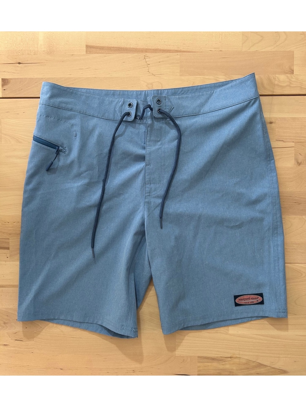 Vineyard Vines Light Blue Performance Boardshorts - Size 32
